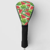 Watermeloen Golfheadcover (Voorkant)