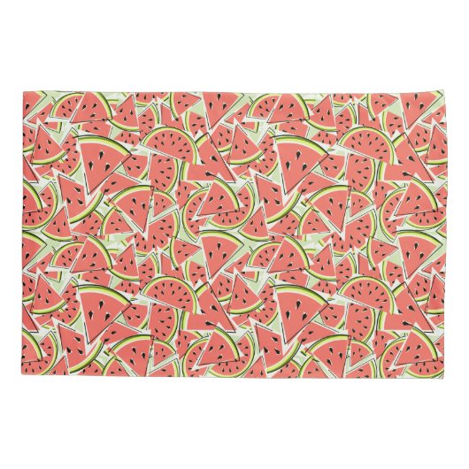 Watermeloen Green Kussensloop (Achterkant)