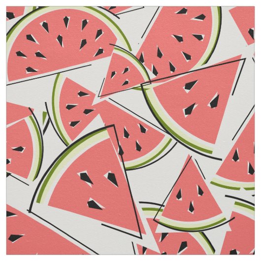 Watermeloen Groen Stof (Swatch)