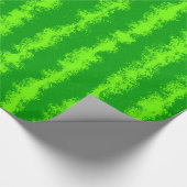 Watermeloen-groene zomerbont cadeaupapier (Hoek)
