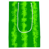 Watermeloen-groene zomerbont medium cadeauzakje (Achterkant)