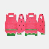 Watermeloen gunstboxen bedankdoosjes (Uitgevouwen)