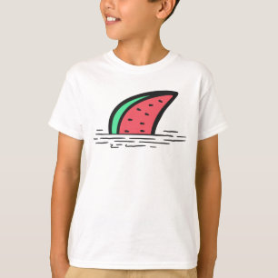 Watermeloen haai t-shirt