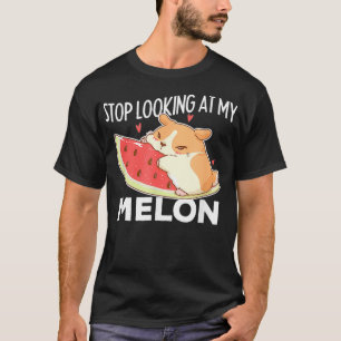 Watermeloen Hamster Melon Food Rodent Pet Animal T-shirt