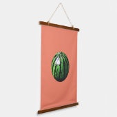 Watermeloen Hangend Wandkleed (Gebogen)