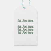 Watermeloen Hart Valentijnsdag Vrij Palestina Cadeaulabel (Achterkant)