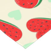 Watermeloen Hart Valentijnsdag Vrij Palestina Tafelkleed (Gekanteld)