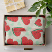 Watermeloen Hart Valentijnsdag Vrij Palestina Tissuepapier (Geschenk)