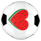 Watermeloen Hart Valentijnsdag Vrij Palestina Voetbal (Gedraaid)