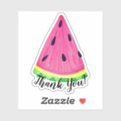 Watermeloen Hartelijk dank Sticker (Vel)