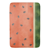 Watermeloen Hoe je het ook snijdt Summer Fruit Badmat (Voorkant Verticaal)