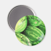 Watermeloen Home Grown Farmer's Market Magneet (Voorkant / Achterkant)