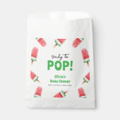 Watermeloen Ice Cream Popcicle Baby shower Bedankzakje (Voorkant)
