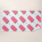 Watermeloen Ice Cream Summer Beach Towel Strandlaken (Voorkant)