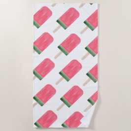 Watermeloen Ice Cream Summer Beach Towel Strandlaken