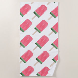 Watermeloen Ice Cream Summer Beach Towel Strandlaken