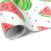 Watermeloen inpakpapier - rood (Rol Hoek)