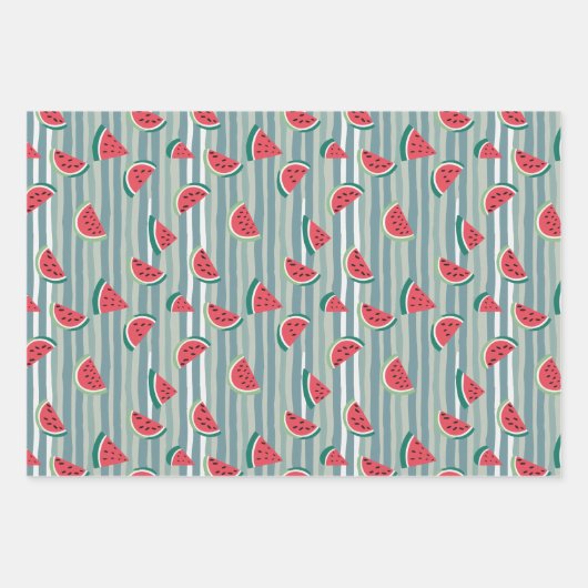 Watermeloen Inpakpapier Vel (Voorkant 2)
