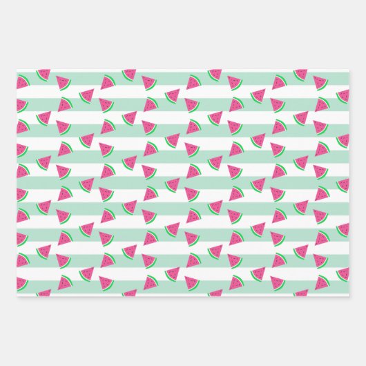 Watermeloen Inpakpapier Vel (Voorkant 3)