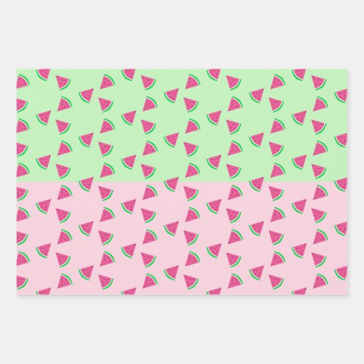 Watermeloen Inpakpapier Vel (Voorkant)
