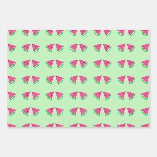 Watermeloen Inpakpapier Vel (Voorkant)