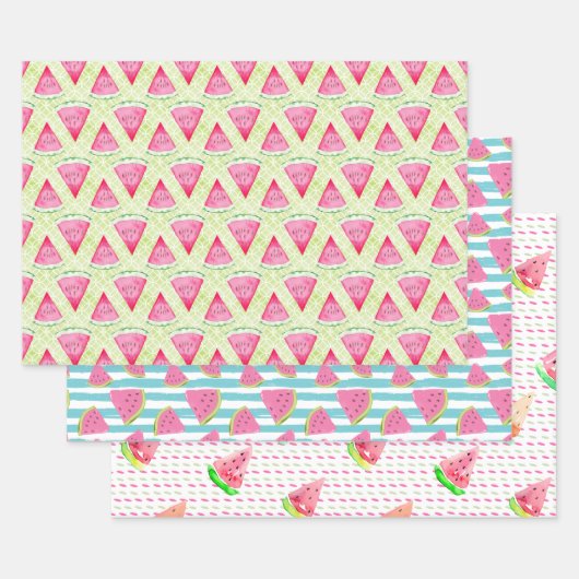 Watermeloen Inpakpapier Vel (Set)