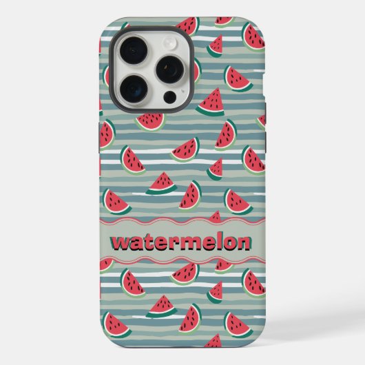 Watermeloen iPhone Hoesje (Achterkant)
