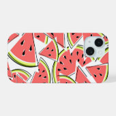 Watermeloen iPhone hoesje 15 Case (Achterkant horizontaal)