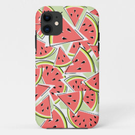 Watermeloen iPhone hoesje groen