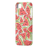 Watermeloen iPhone hoesje groen (Achterkant Links)