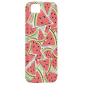 Watermeloen iPhone hoesje groen (Back/Rechts)