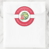 Watermeloen Jam Label (Tas)