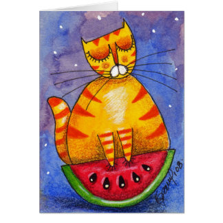 Watermeloen - kaart