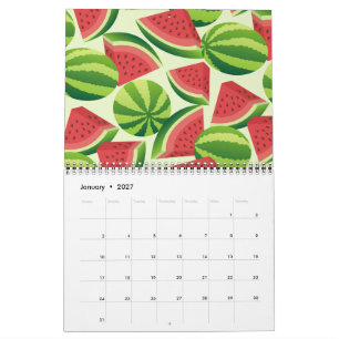 Watermeloen Kalender