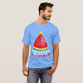 Watermeloen Kerst Kerst In juli jongen T-shirt (Voorkant volledig)