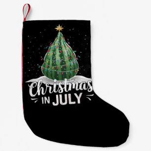 Watermeloen Kerstboom Kerst in Juli Zomer Kleine Kerstsok