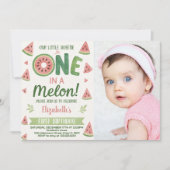 Watermeloen Kids Verjaardag Uitnodiging & Party De (Voorkant)