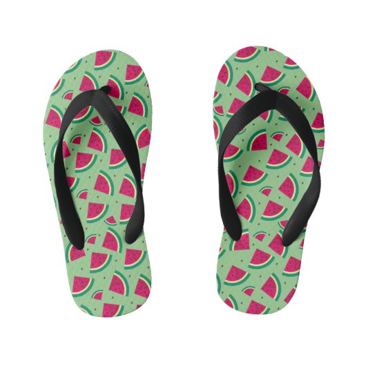 Watermeloen Kinder Teenslippers (Voetbed)