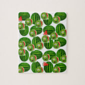 watermeloen kinderen puzzel legpuzzel (Verticaal)