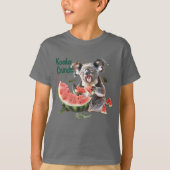 Watermeloen Koala Beer T-shirt (Voorkant)