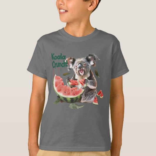 Watermeloen Koala Beer T-shirt (Voorkant)