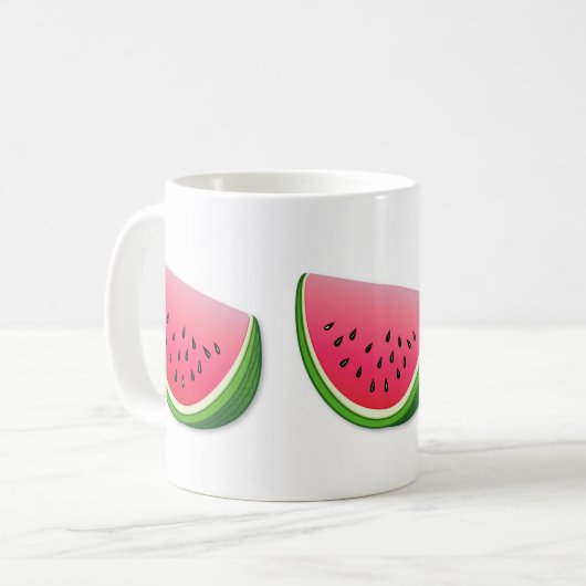 Watermeloen Koffiemok (Voorkant links)