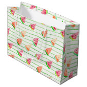 Watermeloen Large Cadeautasje (Voorkant Gekanteld)