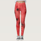 Watermeloen Leggings (Voorkant)