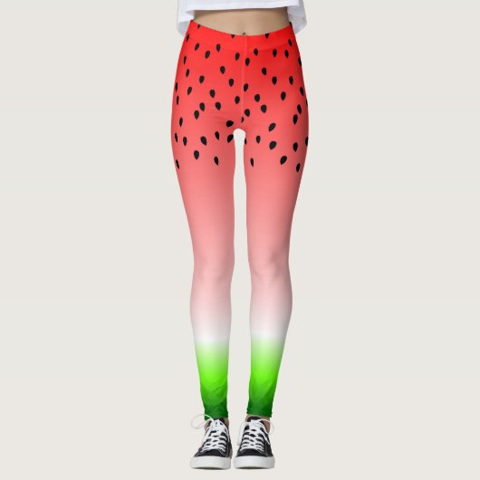 Watermeloen Leggings (Voorkant)