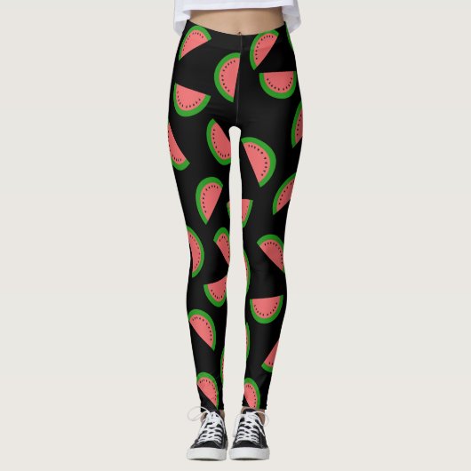 Watermeloen Leggings (Voorkant)