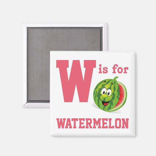Watermeloen Magneet (Voorkant / Achterkant)