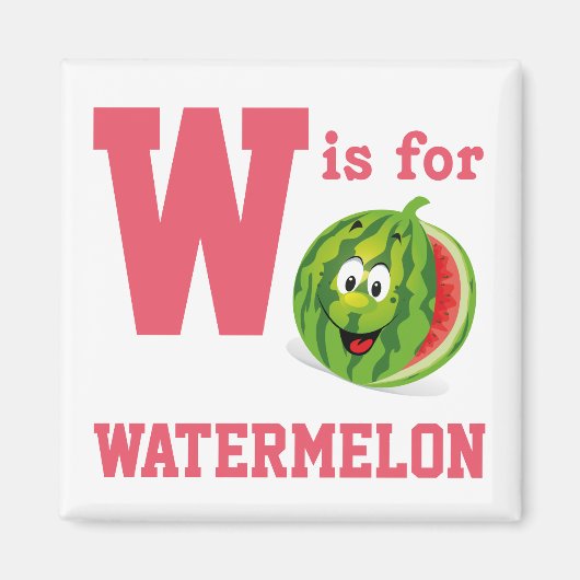 Watermeloen Magneet (Voorkant)