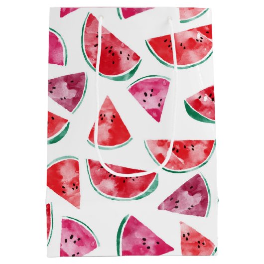 Watermeloen Medium Cadeauzakje (Achterkant)