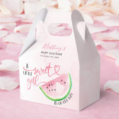 Watermeloen Meisje Roze Baby shower Bedankdoosjes